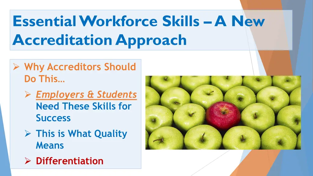 essential workforce skills programmatic