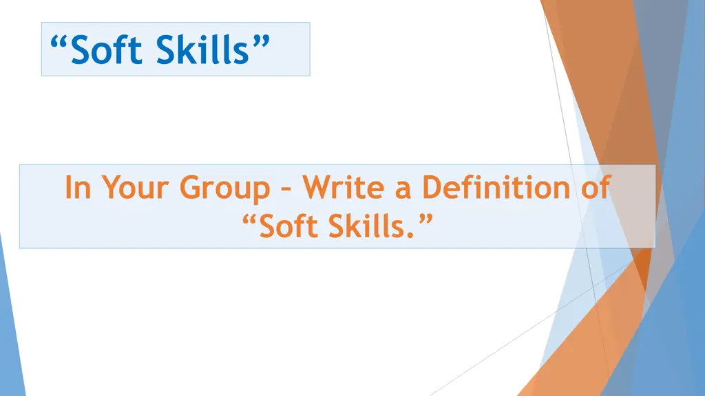 soft skills