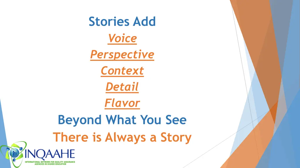 stories add voice perspective context detail