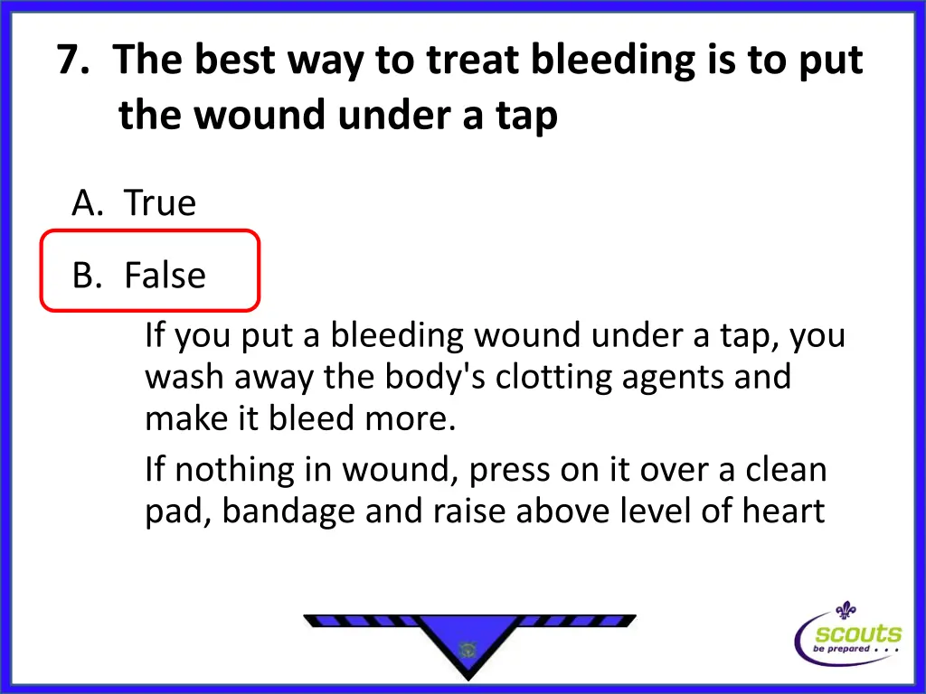 7 the best way to treat bleeding