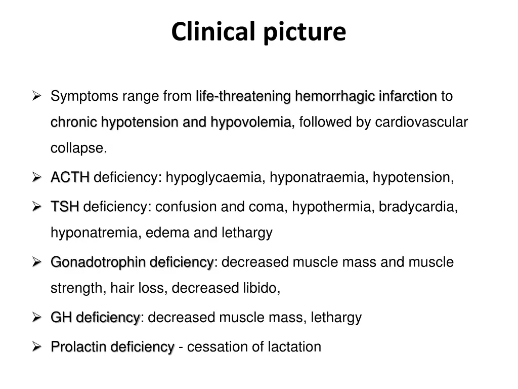 clinical picture