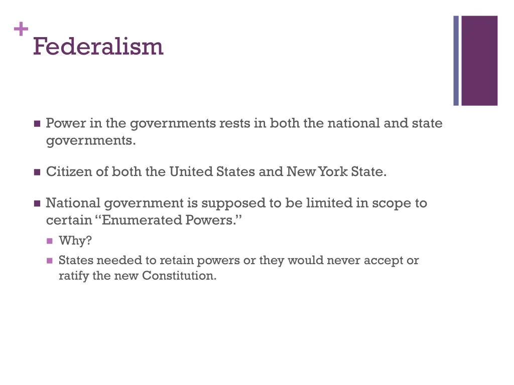 federalism