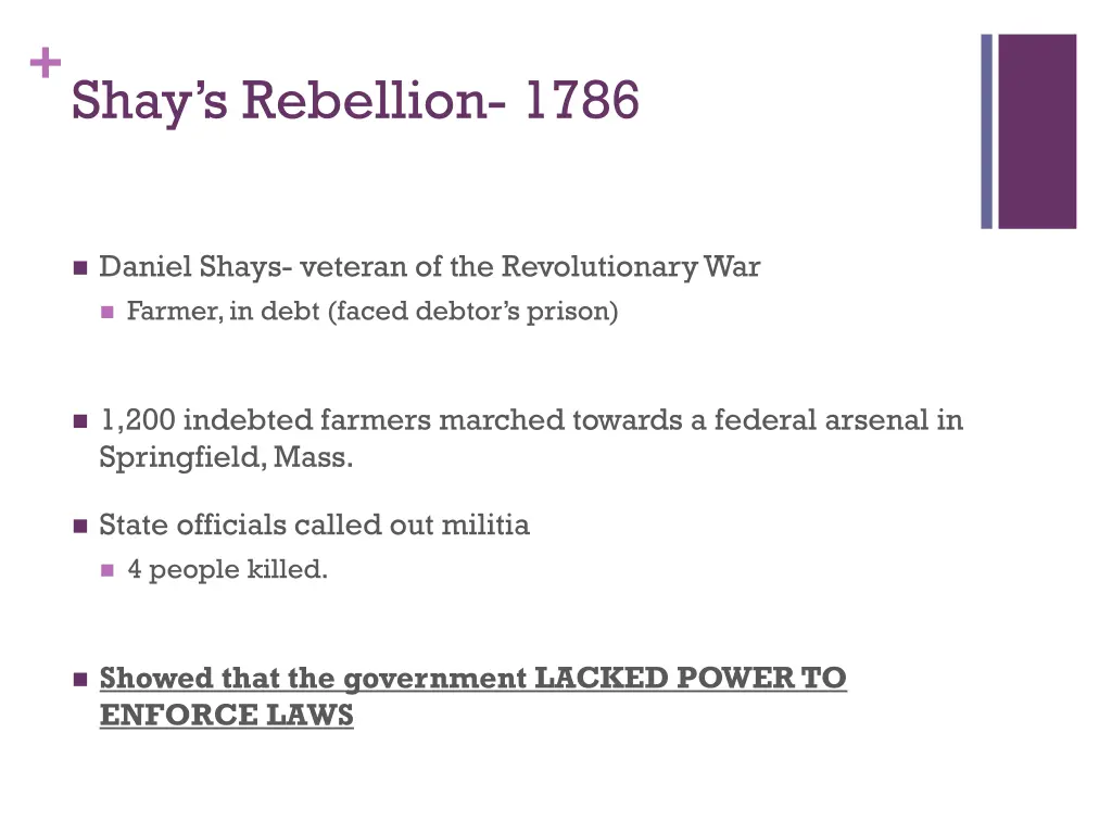 shay s rebellion 1786