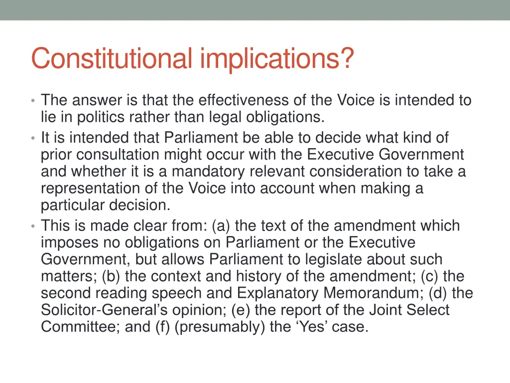 constitutional implications 2