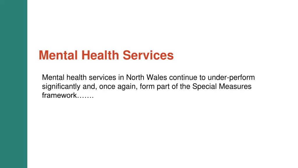 mental health services