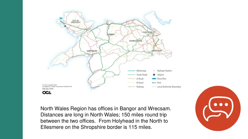 north wales region has offices in bangor