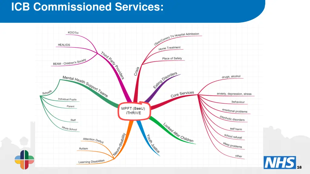 icb commissioned services