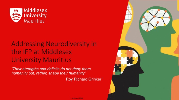 addressing neurodiversity in the ifp at middlesex