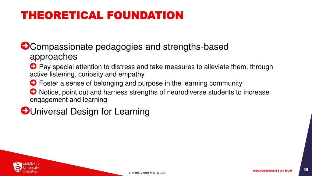 theoretical foundation theoretical foundation 1