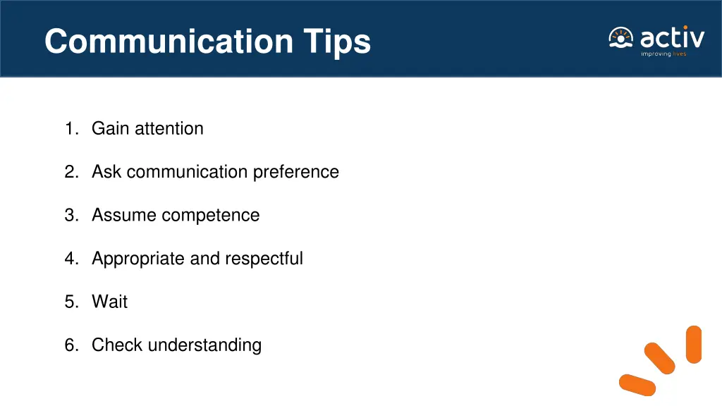 communication tips