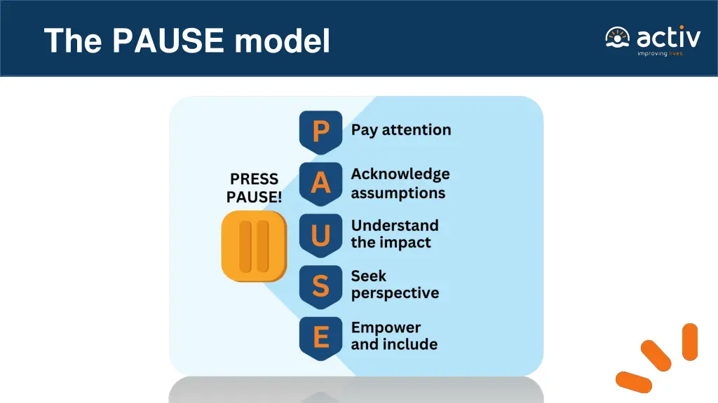 the pause model