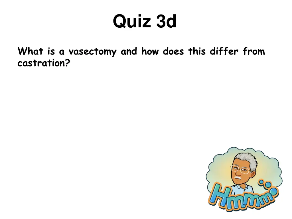 quiz 3d