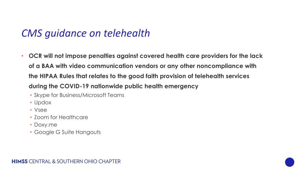 cms guidance on telehealth 4