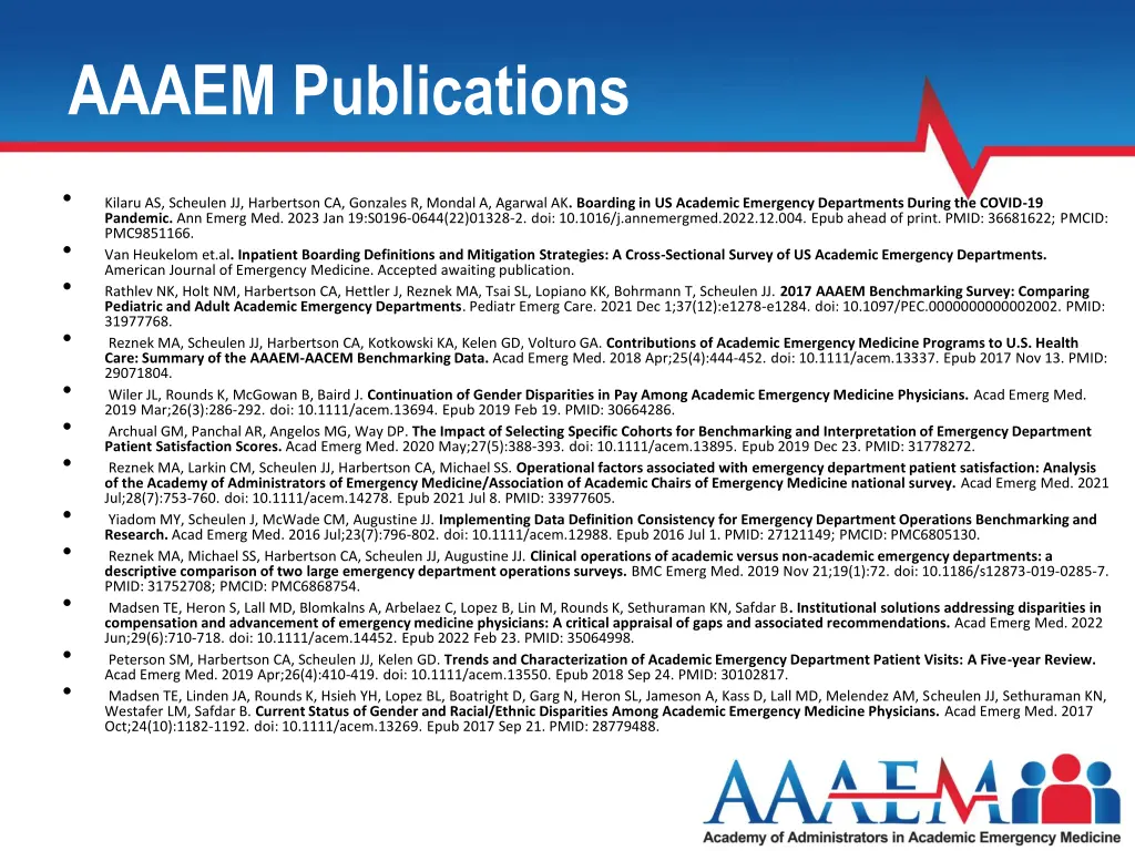 aaaem publications