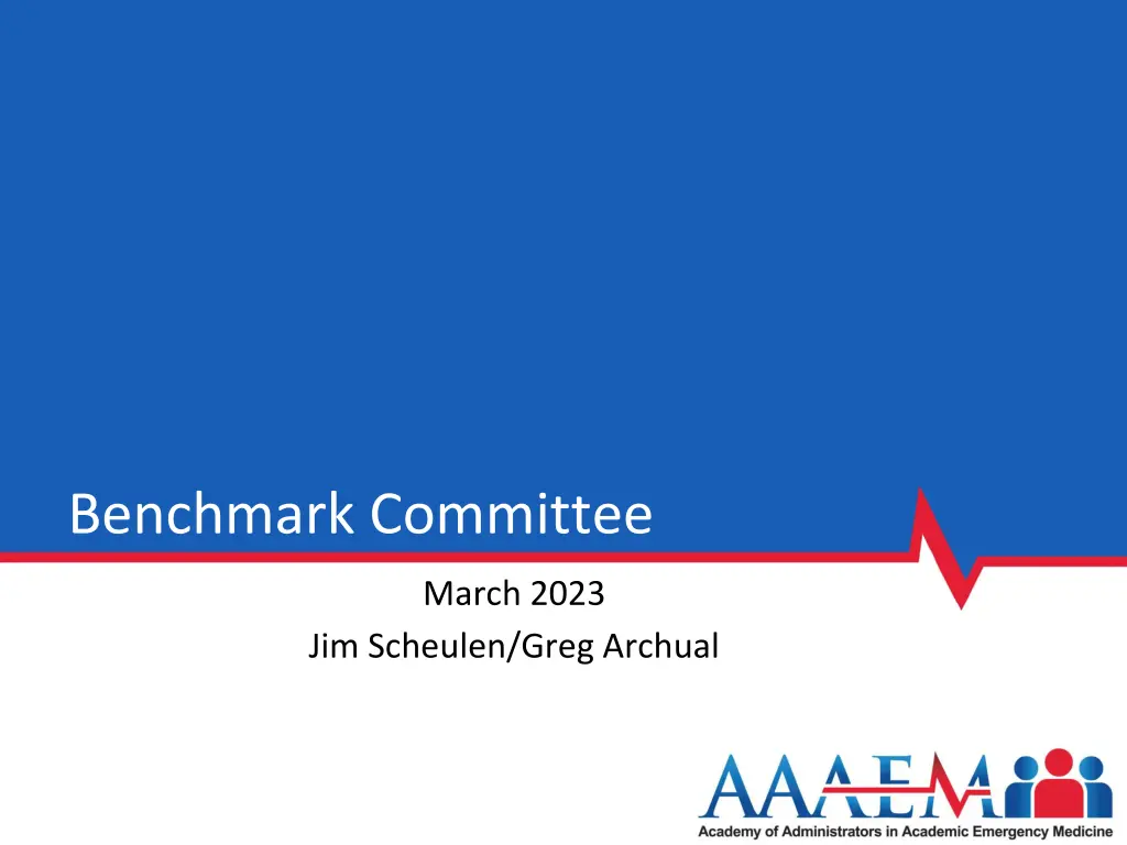 benchmark committee