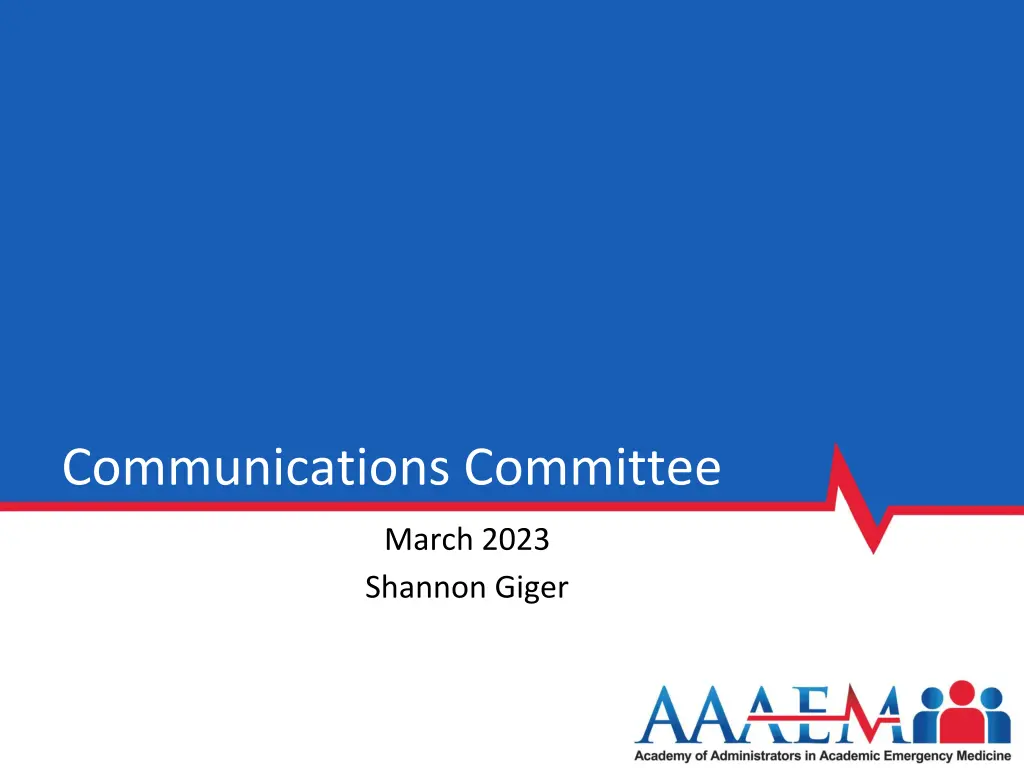 communications committee