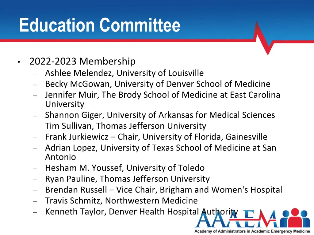 education committee 1