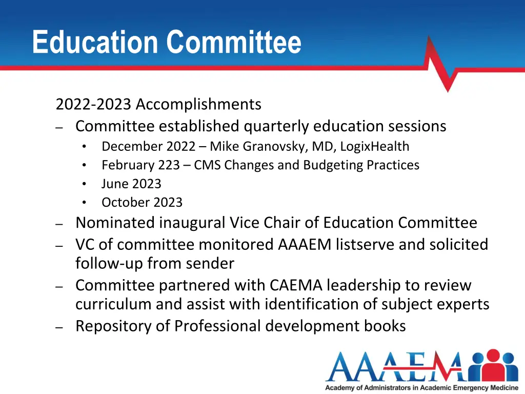 education committee 2