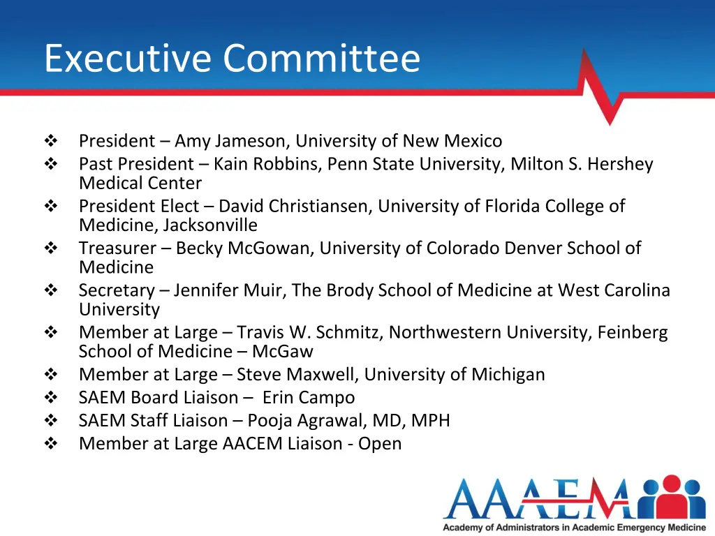 executive committee