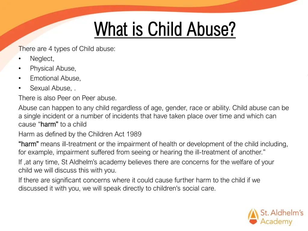 what is child abuse what is child abuse