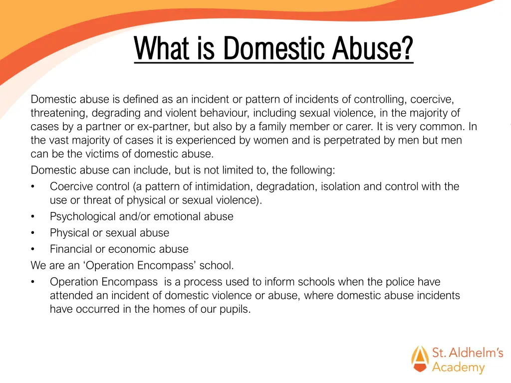 what is domestic abuse what is domestic abuse