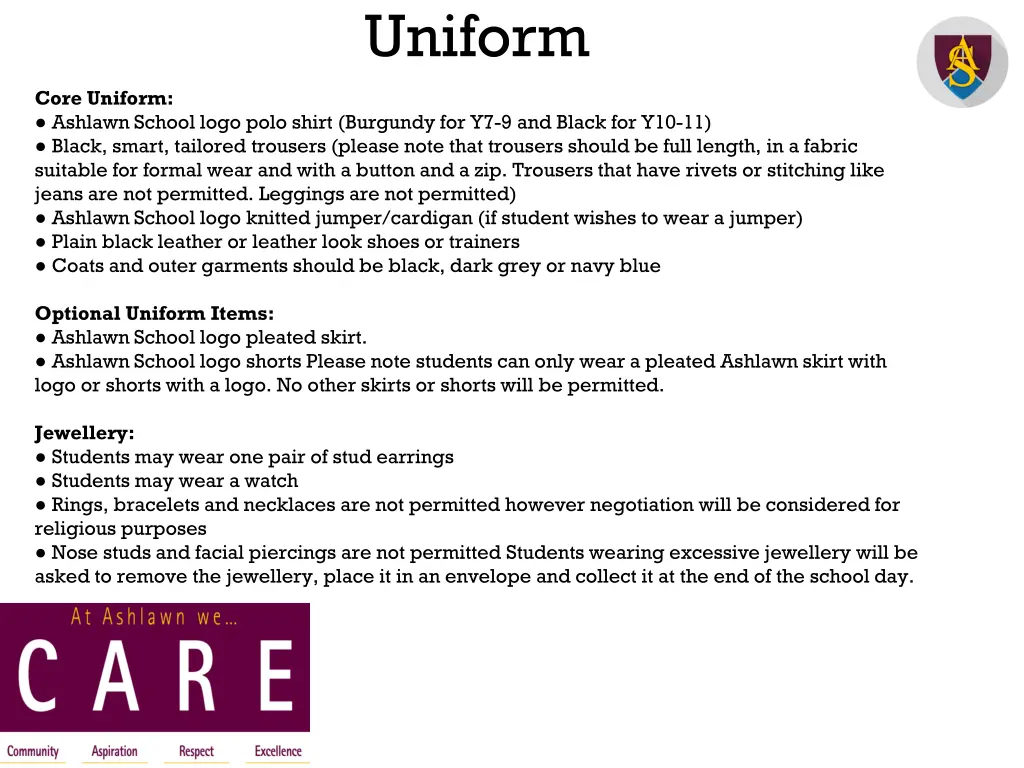 uniform