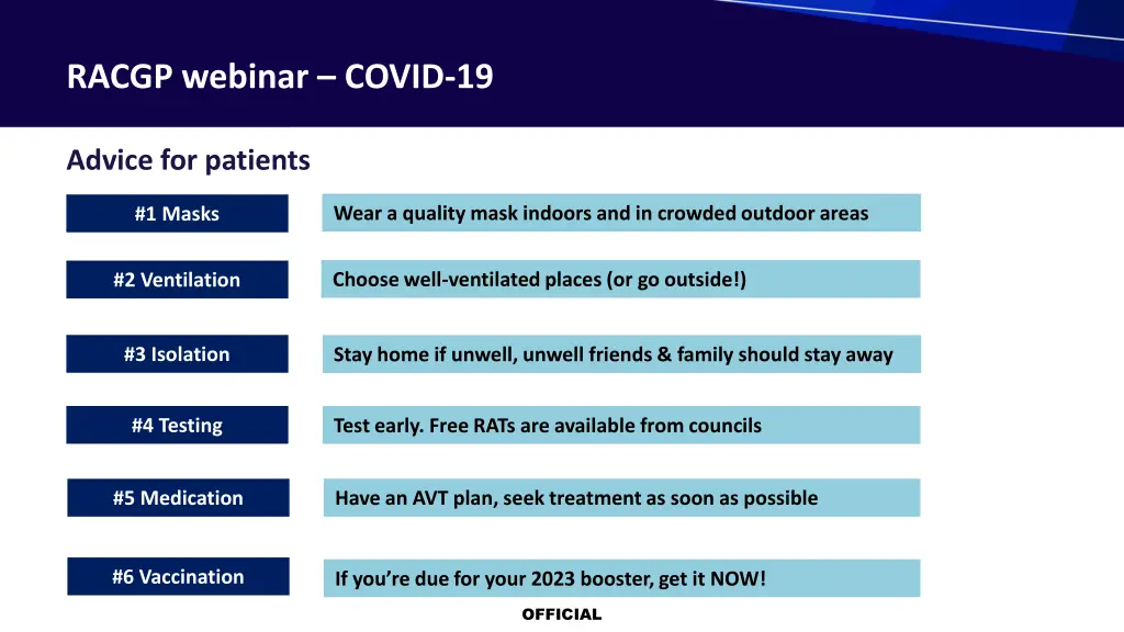 racgp webinar covid 19