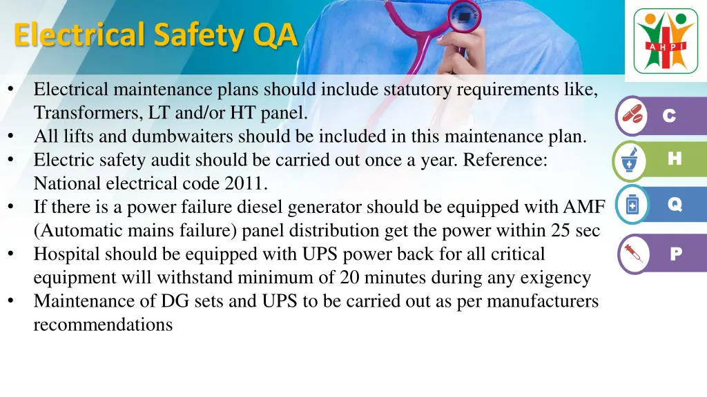 electrical safety qa