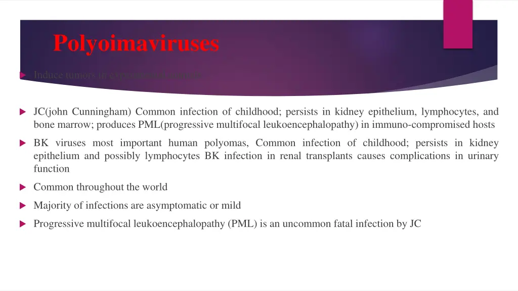 polyoimaviruses