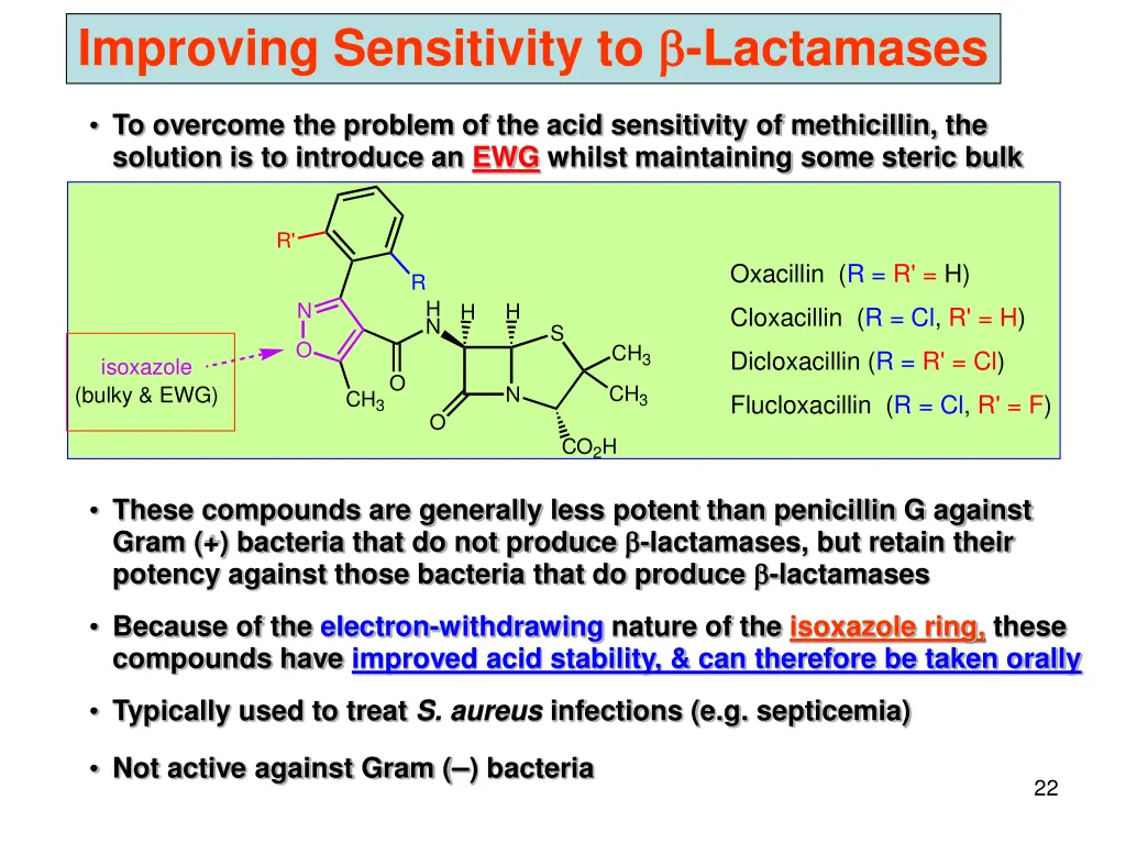 improving sensitivity to lactamases 2