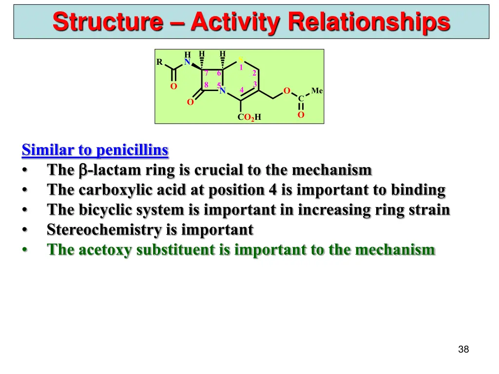 structure activity relationships