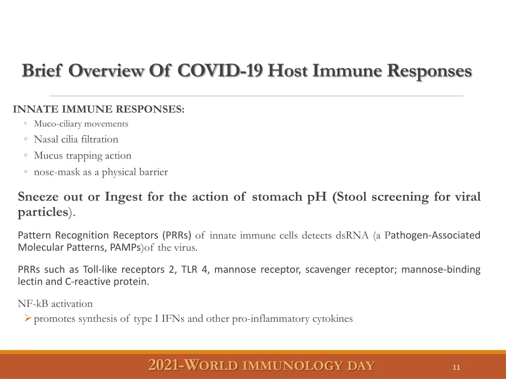 brief overview of covid 19 host immune responses 1