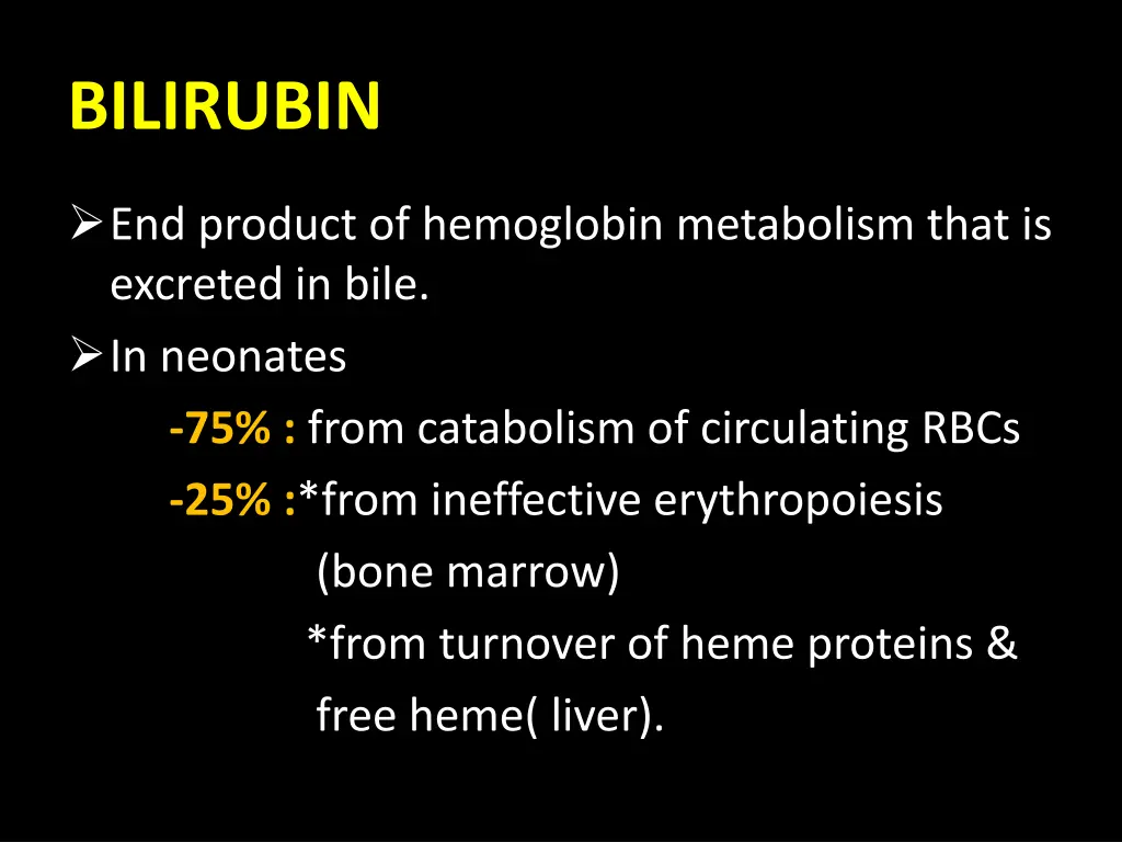 bilirubin