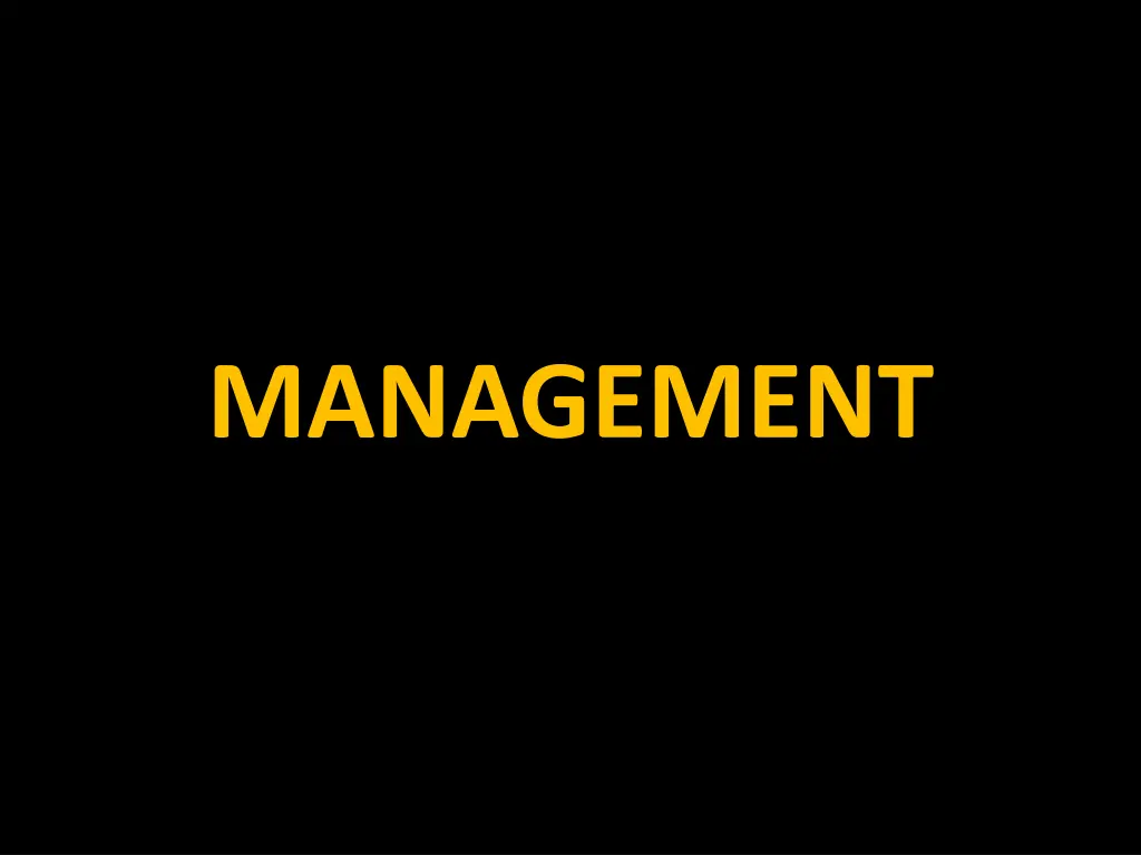 management