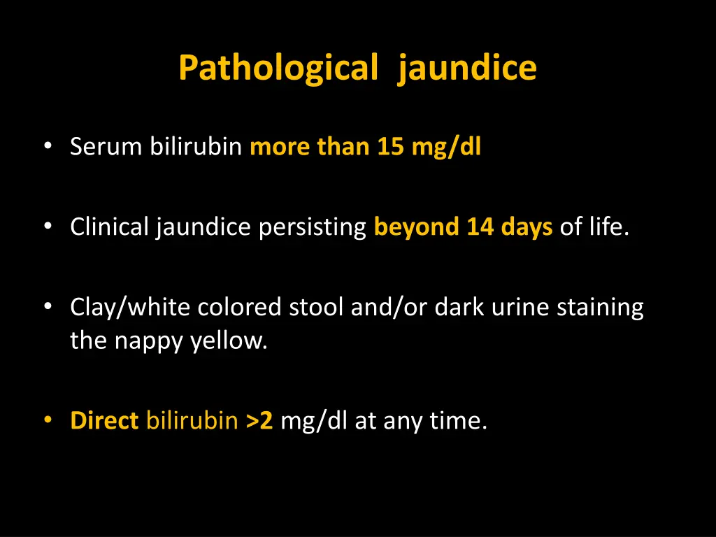 pathological jaundice 1