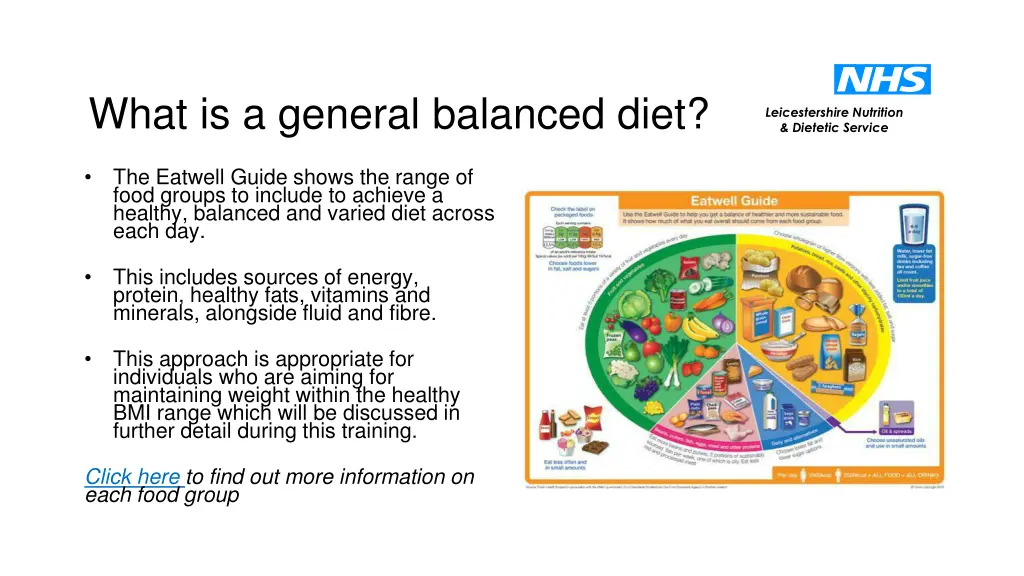 what is a general balanced diet