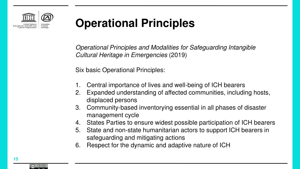 operational principles