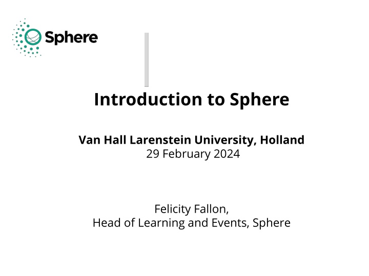 introduction to sphere