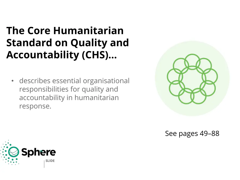 the core humanitarian standard on quality