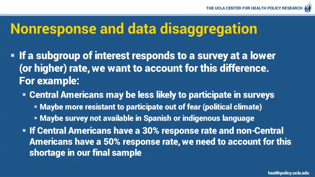 the ucla center for health policy research 15