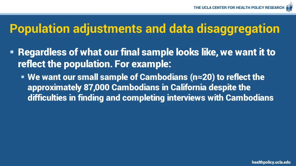 the ucla center for health policy research 19