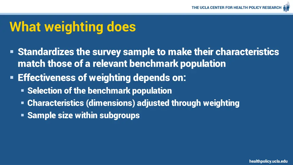 the ucla center for health policy research 20