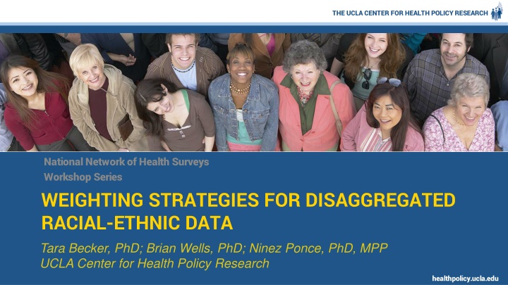 the ucla center for health policy research