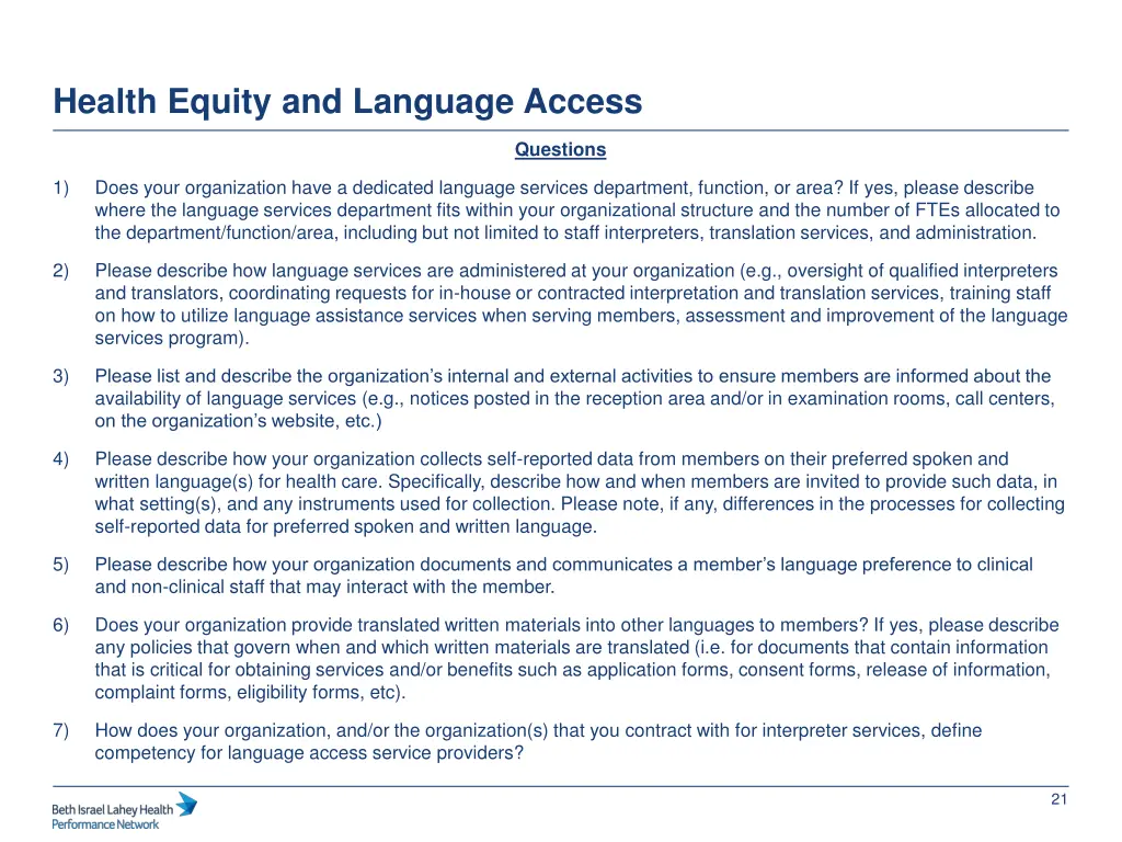 health equity and language access 1