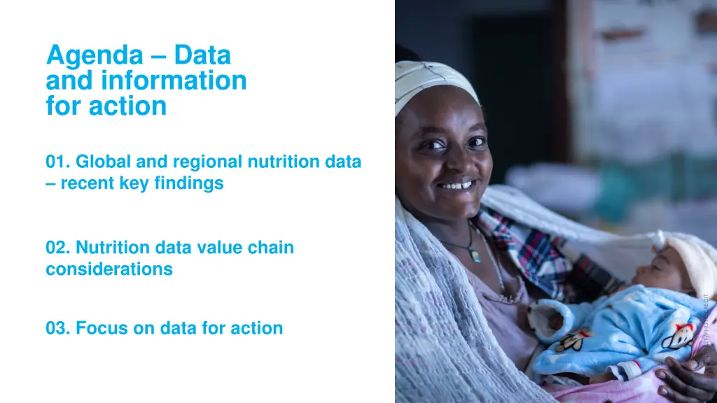 agenda data and information for action