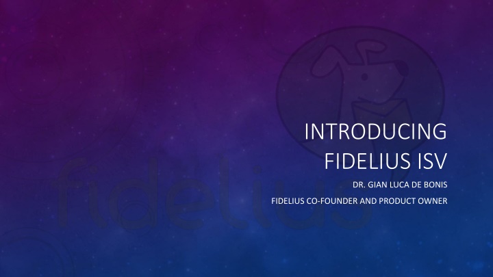 introducing fidelius isv