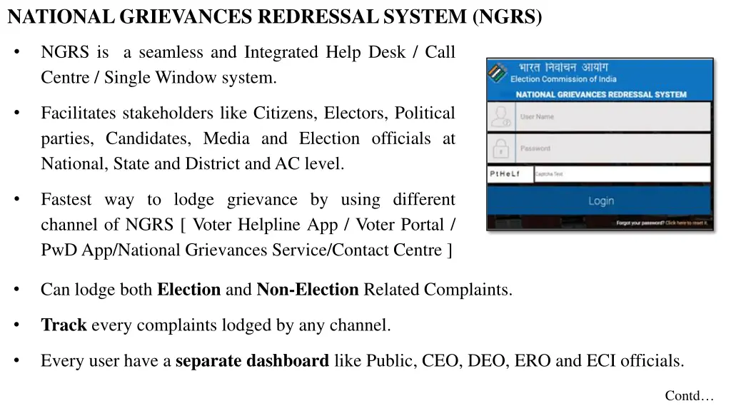 national grievances redressal system ngrs