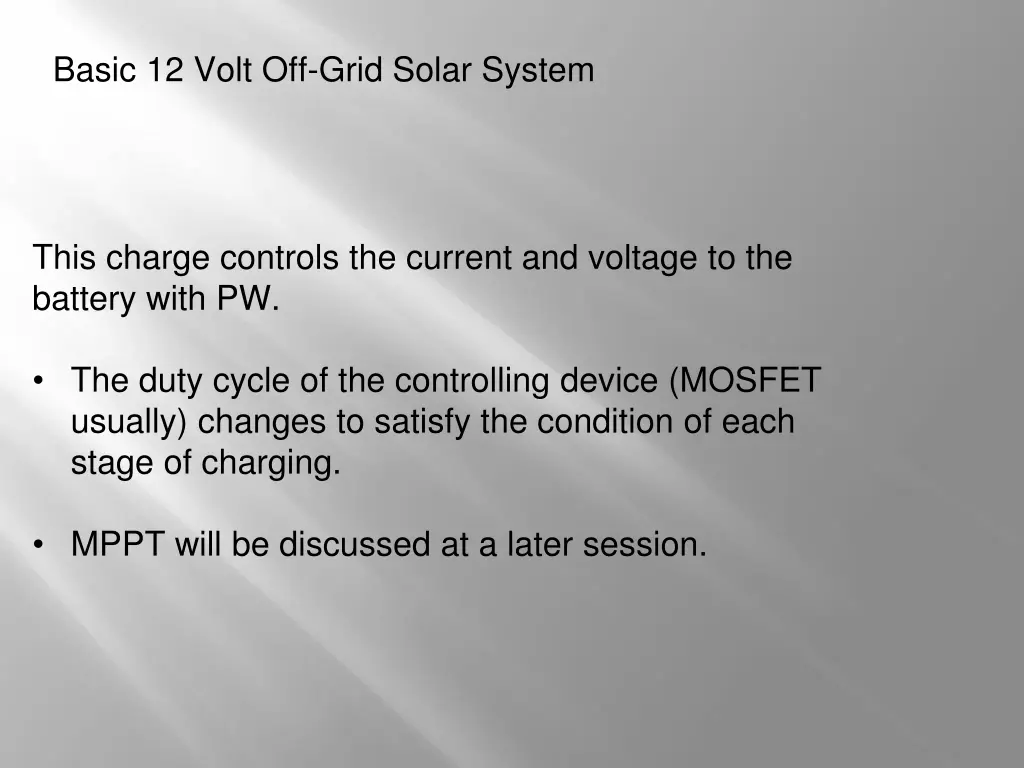 basic 12 volt off grid solar system 21