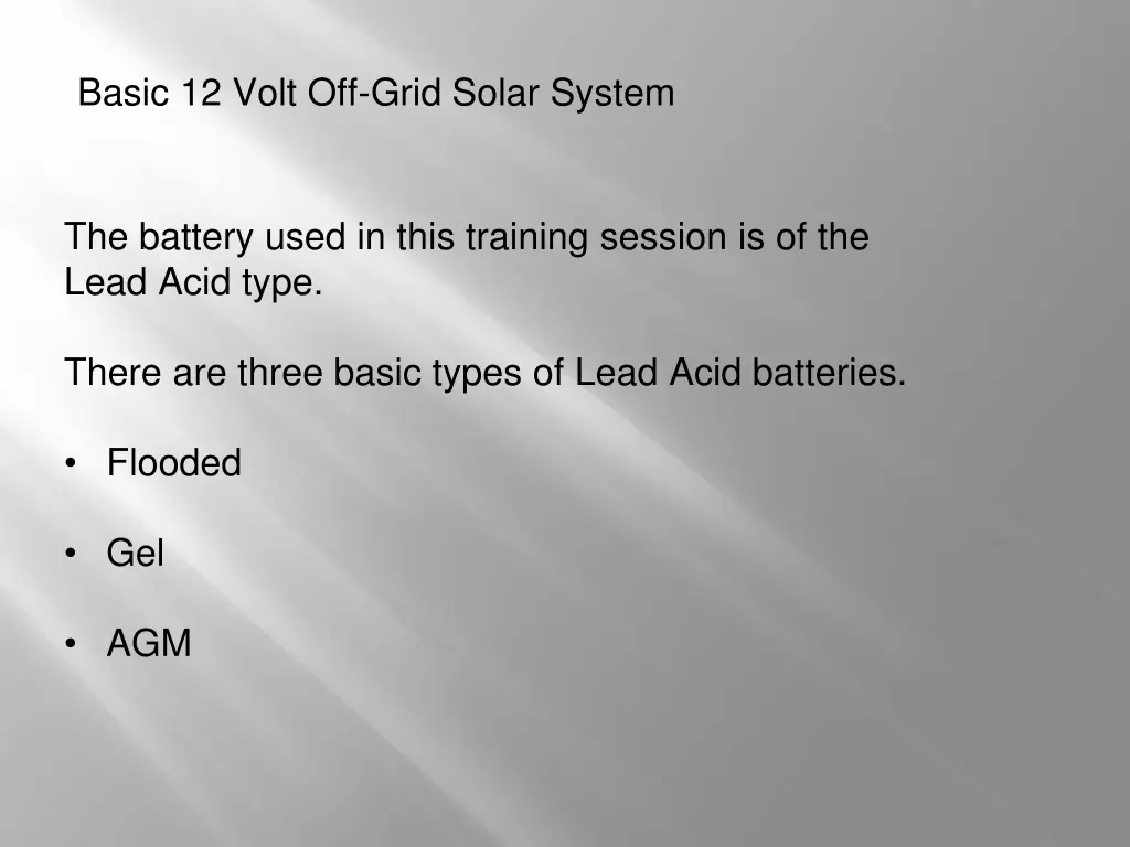 basic 12 volt off grid solar system 22