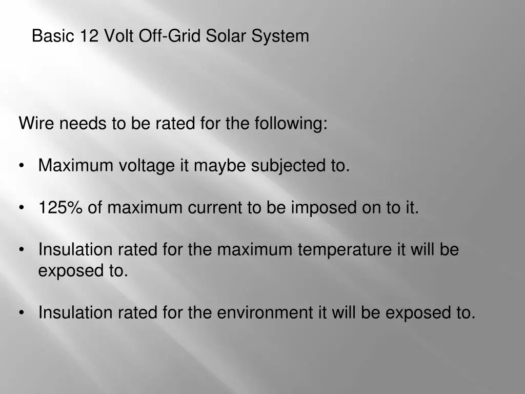 basic 12 volt off grid solar system 31